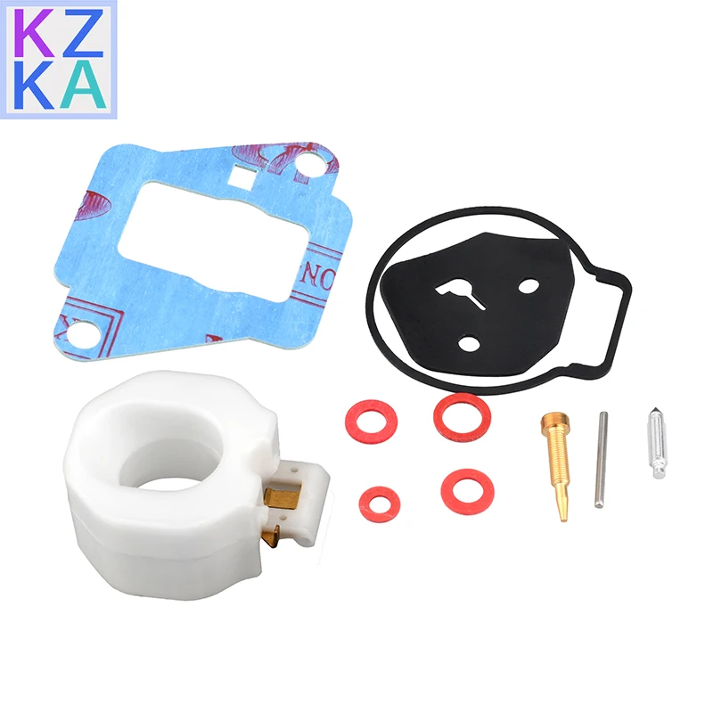 Moteur hors-bord 6E7-W0093-01 6E7-W0093-02 03 814481M Sierra 18-7769 Kit de réparation carburateur pour Moteur 2 temps Yamaha Mercury Mercruiser Quicksilver 9.9HP 15HP 25HP 30HP Moteur 2 temps