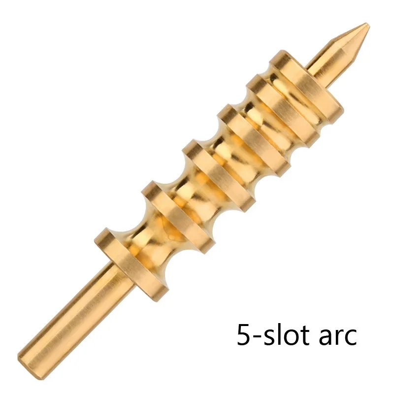 Leather Burnisher Pointed or Flat Tip Leather Edge Tools Craft for Slicker Burnishing Brass Burnish Tools leather craft tools