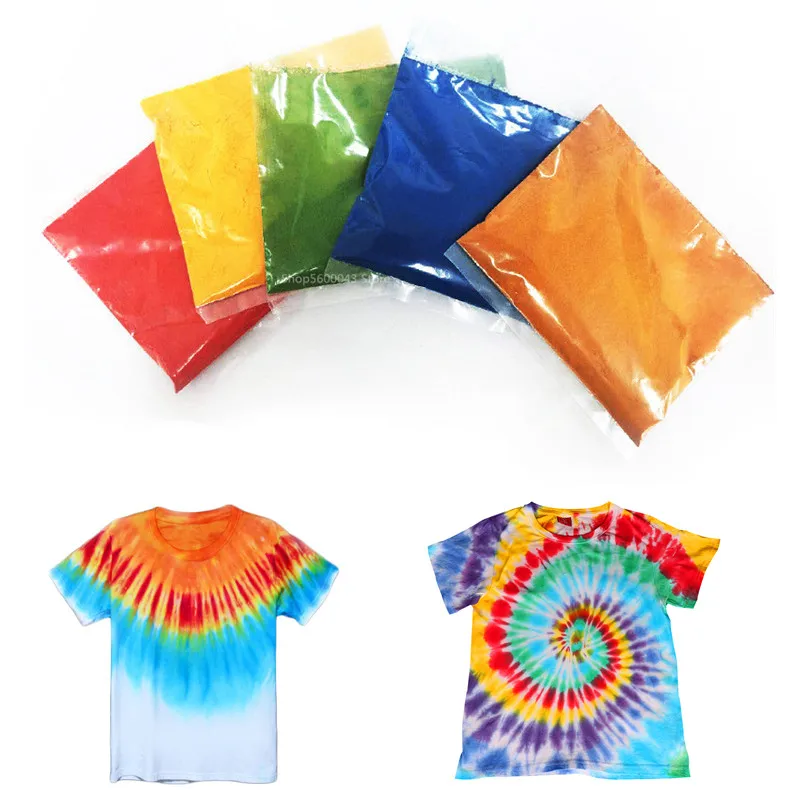 20g multi-color fabric dyes clothing dyes clothing refurbishment tie-dyeing  for cotton, linen, denim, nylon
