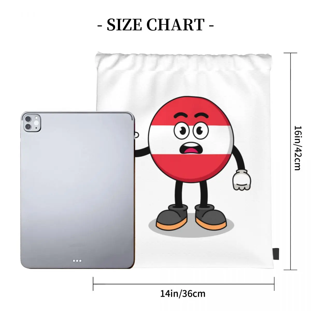 Drawstring Bag Backpack shoe bag cloth bag shoulder bag drawstring backpack