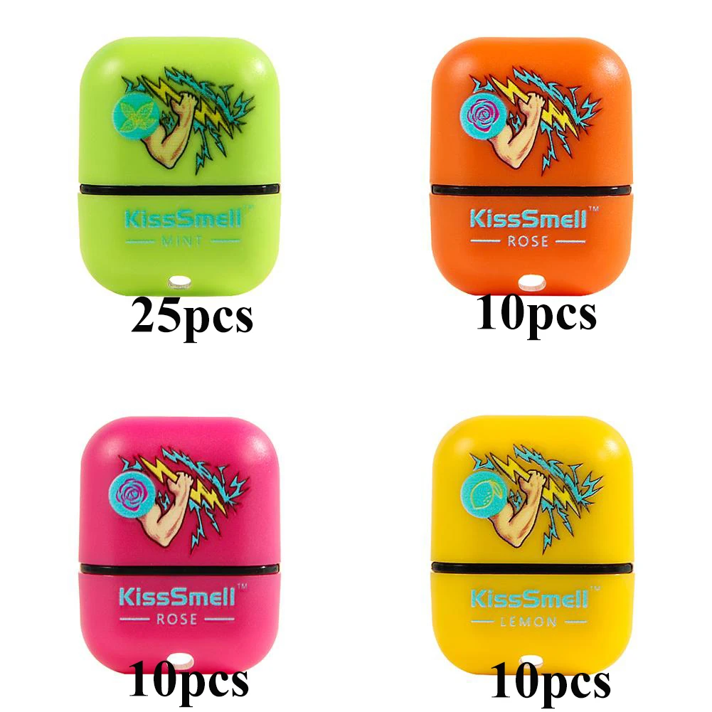 

55pcs Nasal Inhaler With Taste Breathing Inhalers Double Hole