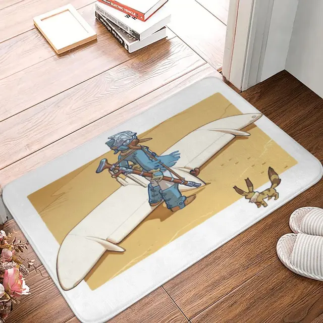Nausicaa Of The Valley 60x40cm Carpet Polyester Floor Mats Retro Durable Everyday