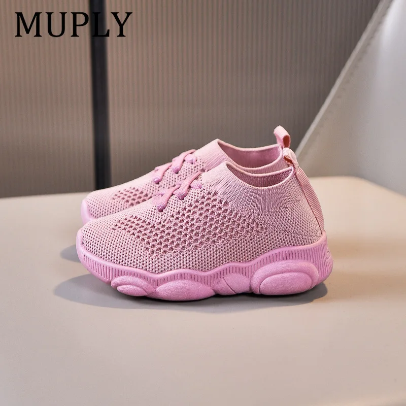 Chaussures pour enfants, semelles antidérapantes en caoutchouc souple, baskets plates décontractées pour bébés, pointures enfants filles et garçons, chaussures de sport_voghion.com