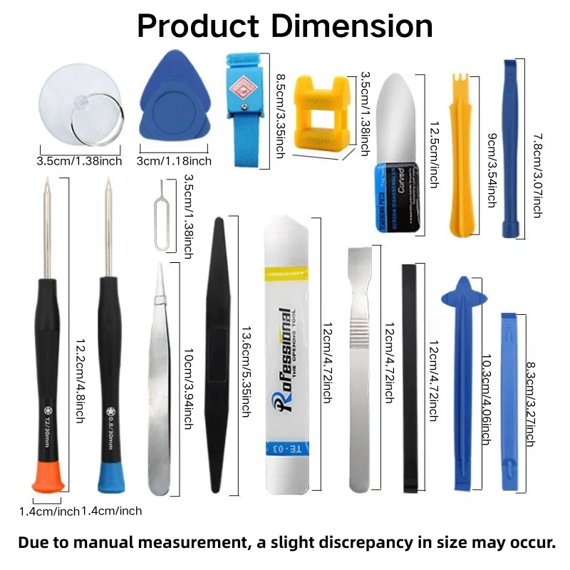 Ultimate 37-Piece Electronics Repair Tool Kit with Precision Screwdrivers and Accessories