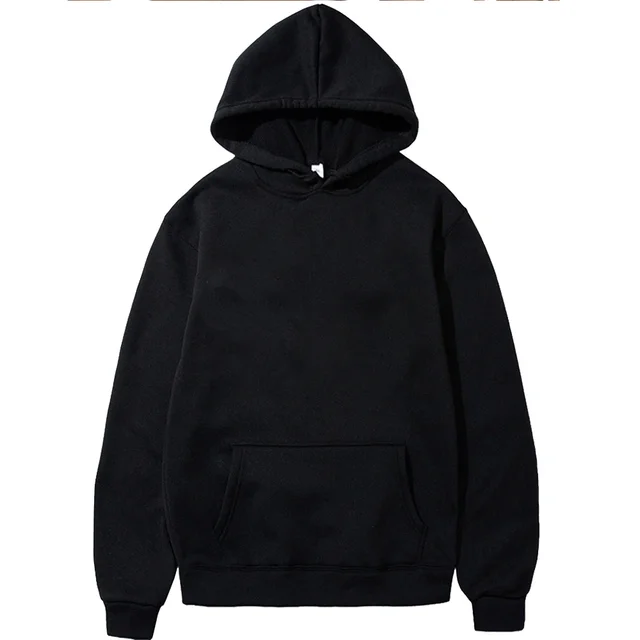 Men's Casual Hoodies Women's Fleece Warm Hoodies Spring Autumn Pullovers Fashion Black Multiple Colour Oversized Sweatshirts Top 2