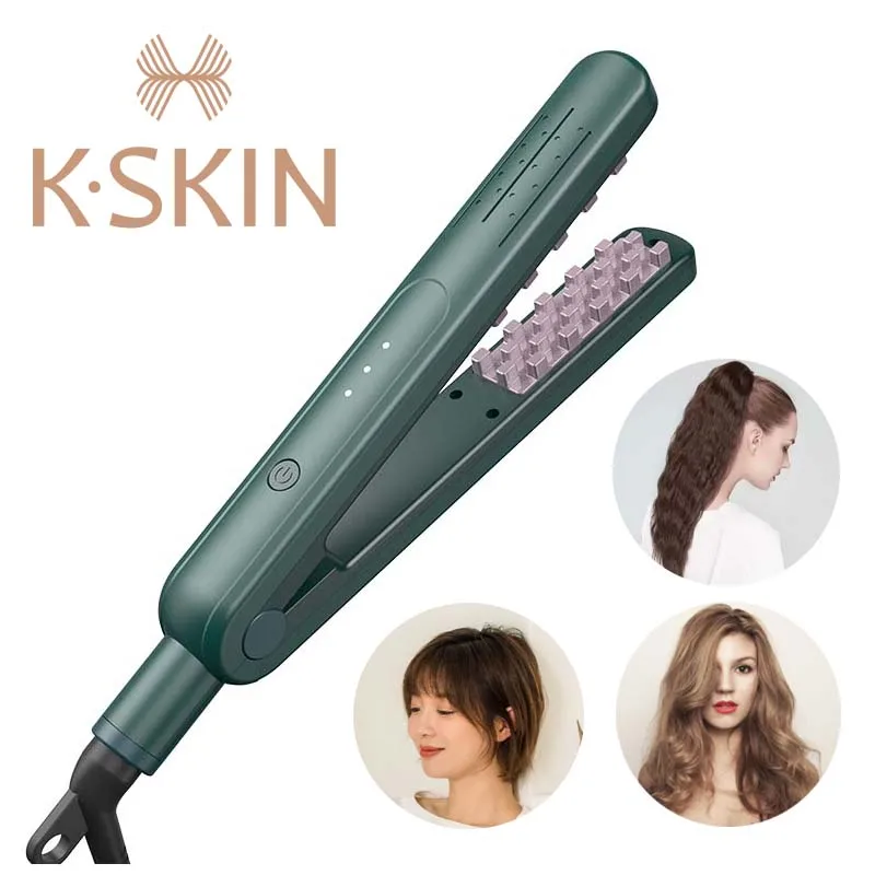 

Щипцы для завивки волос KSKIN, электрические мини-щипцы для завивки волос, пушистая шина, волнистый венчик
