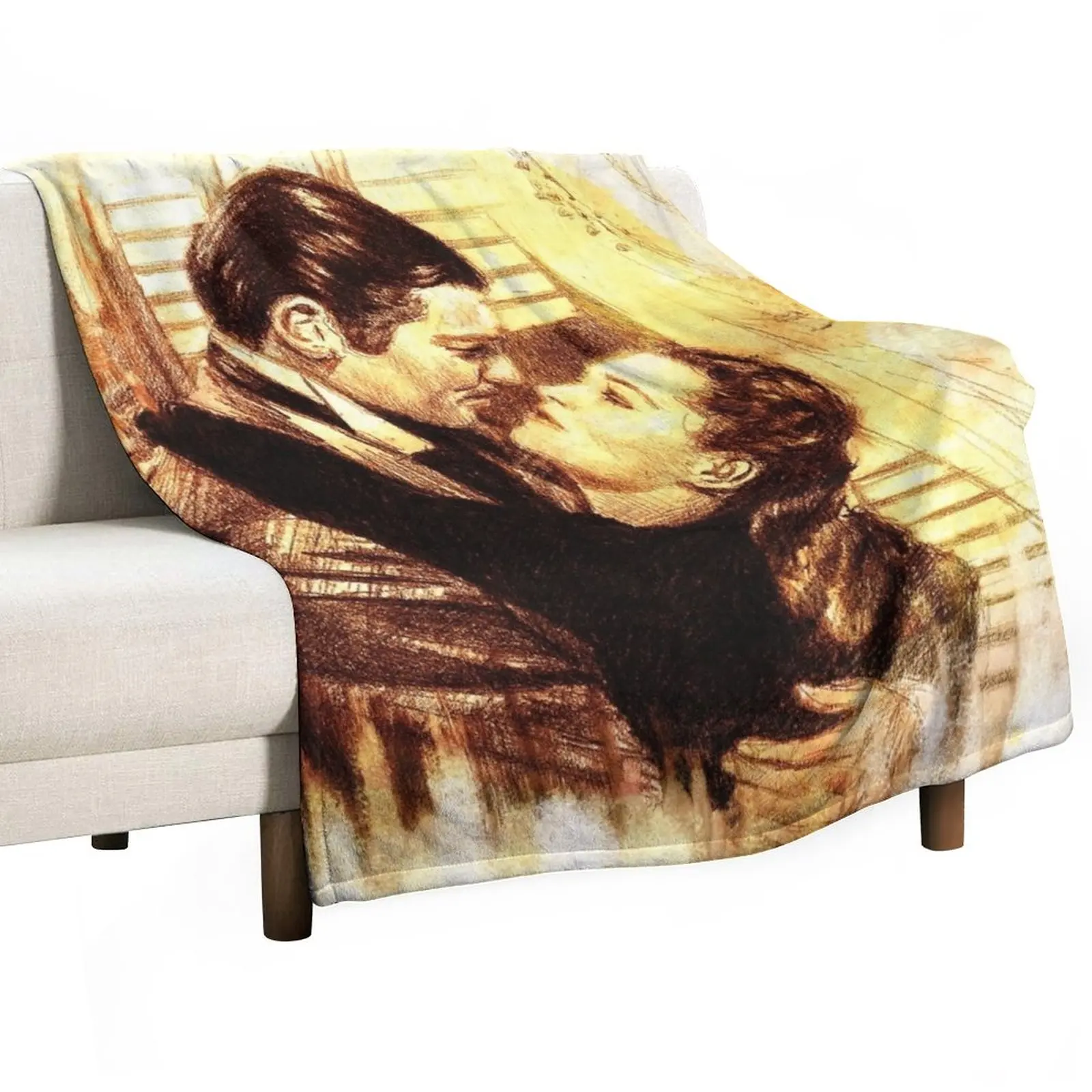 

Gone with the wind - Gone with the wind Throw Blanket blankets and throws Camping Blanket Dorm Room Essentials Thermal Blanket