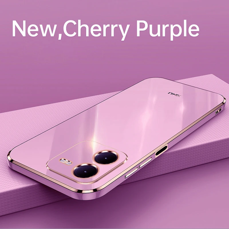 Turbo Plating Anti-Shock Ultra Slim Gel Phone Case in Chromed TPU
