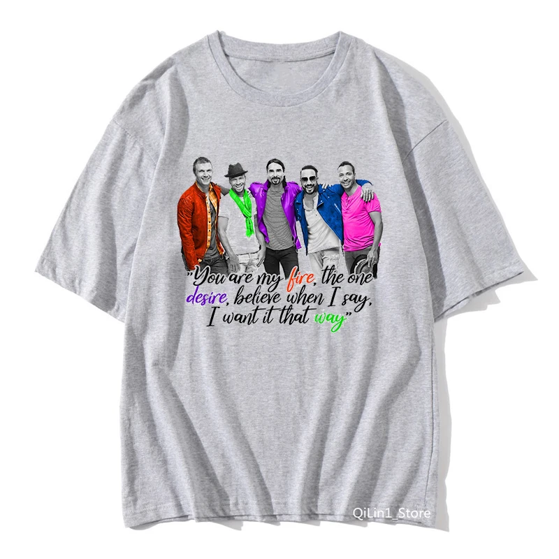 Bsb Girls I Am Not Old I Am Vintage Grafikdruck T-Shirt Damen Kleidung 2024 Backstreet Boys World T-Shirt Femme Harajuku Shirt – Detail 10