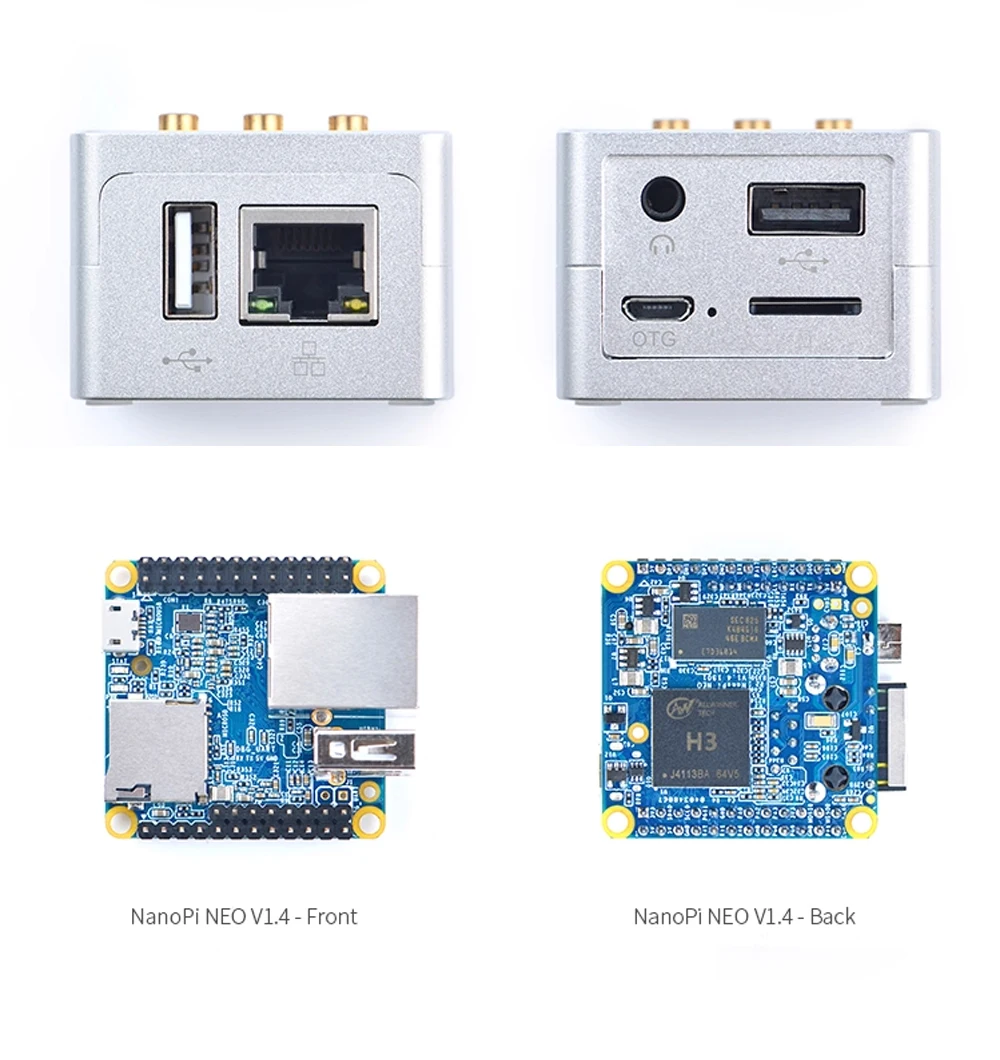 Nanopi NEO-LTS Open Source Development Boards Allwinner H3 SOC 512MB DDR3 RAM Qu