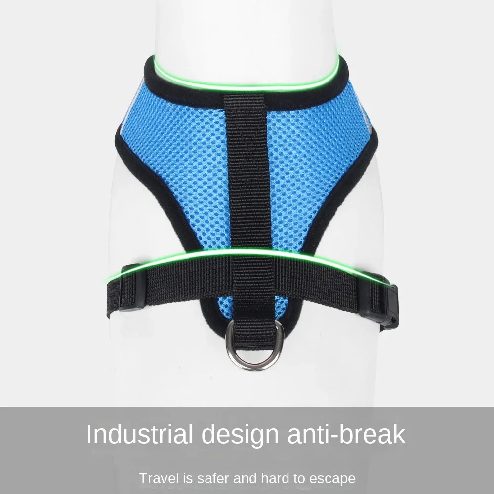 Breathable Summer Pet Harness Set 6