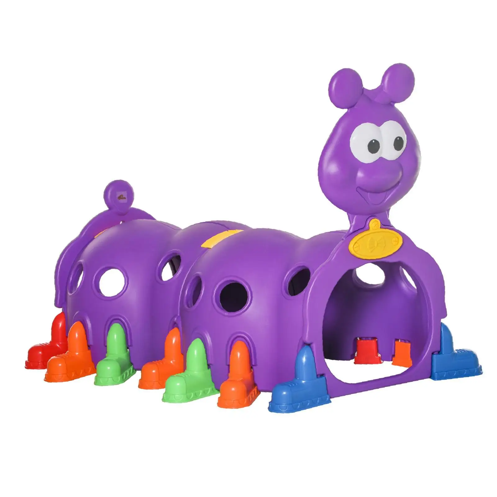 Jumbo Kids Tunnel Slide Indoor Outdoor Climbing Structure Playhouse for Preschool Home Playground Activities Jumbo Kids Tunnel Slide Indoor Outdoor Climbing Structure Playhouse for Preschool Home Playground Activities