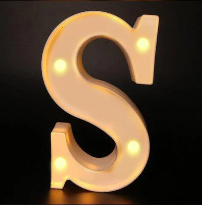 Illuminated Alphabet LED Letter Lamp - Decorative Lighting