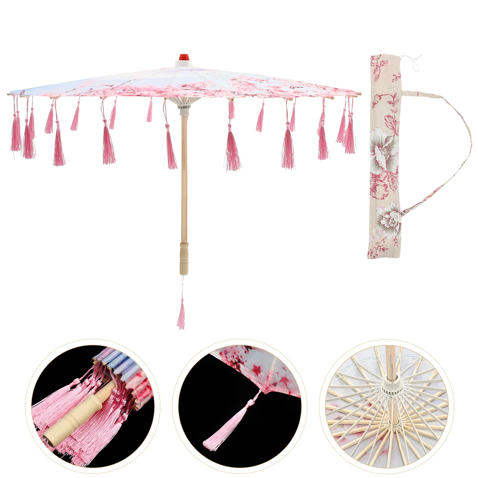 

Oil Paper Umbrella Umbrellas Chinese Sun Shade Asian Style Decor for Photography