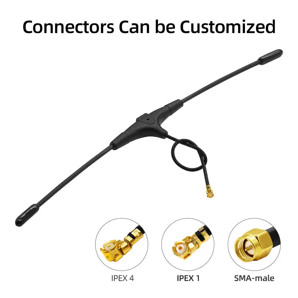 915MHz Plane Antenna T-Shape MIMO Bluetooth Antenna Long Range Crossing Machine Control for ELRS915 RC FPV Traversing Drones