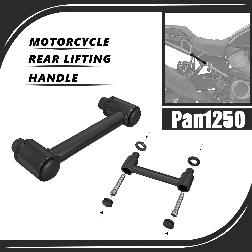 

Motorcycle For PA1250 Pan America Special 1250 RA1250 Jacking Auxiliary Assist Bar Lifting Handle Jack-up Handle 2021-2024 2023
