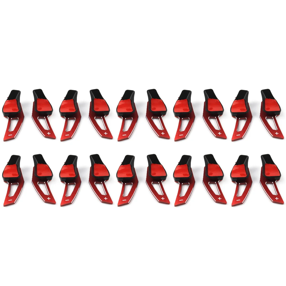 

20x Steering Wheel Shift Paddle For-Golf 6 Mk5 Mk6 Jetta R20 R36 Cc Scirocco Shifter Extension(Red)