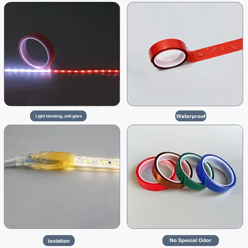 รูปสินค้า เทปบังแสงไฟ LED ปรับสีได้ ป้องกันแสงสะท้อน ติดตั้งง่าย