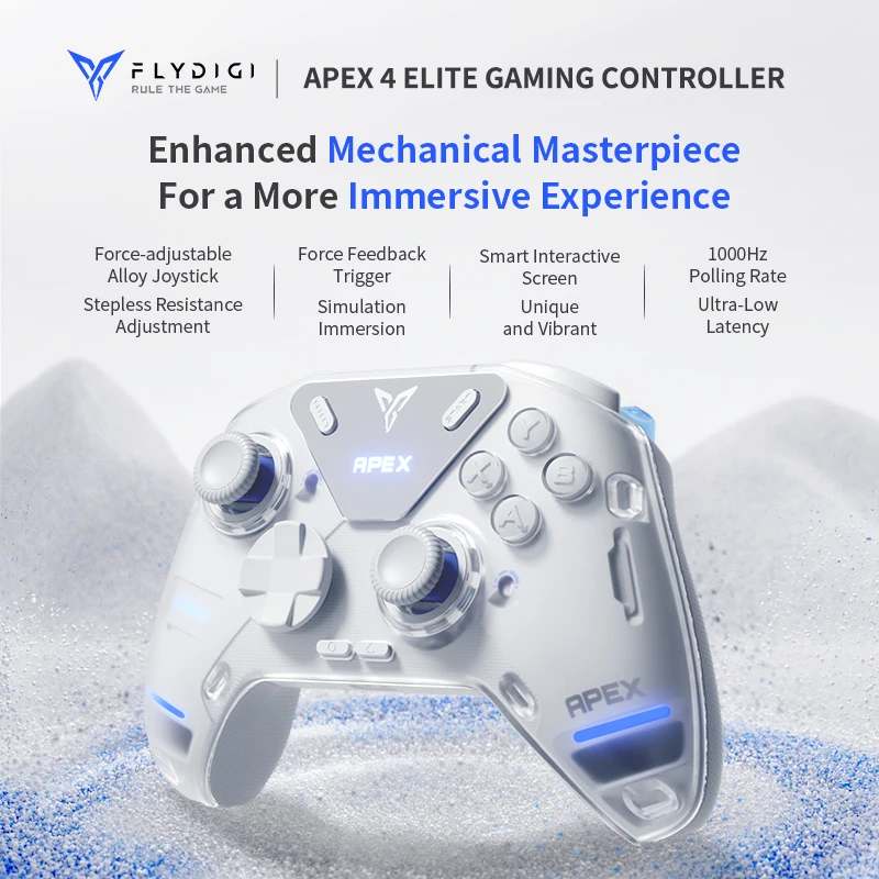 Flydigi-apex 4ワイヤレスゲームコントローラー,エリートフォース  