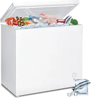 Freezer 5 Cu.Ft. Deep Freezer, Quiet Compact Freezer with Adjustable Thermostat Control and Removable Wire Basket, for Apa 1