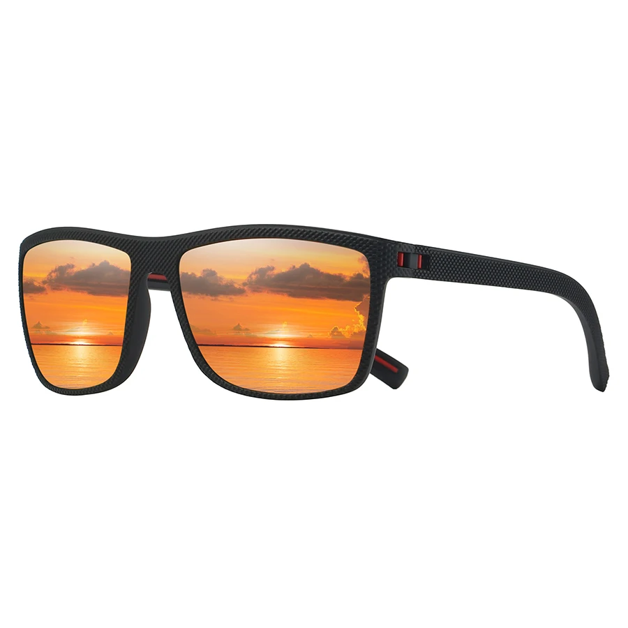 Retro Square Sunglasses - Stylish Colorful Eye Protection