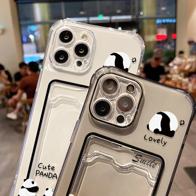 Niedliche Panda-Handyhülle für Samsung Galaxy A56 A36 A55 A26 A17 A07 Hülle S26 Ultra S25 Plus S24 S23 S22 Liebliche Weiche Silikonhülle – Detail 6