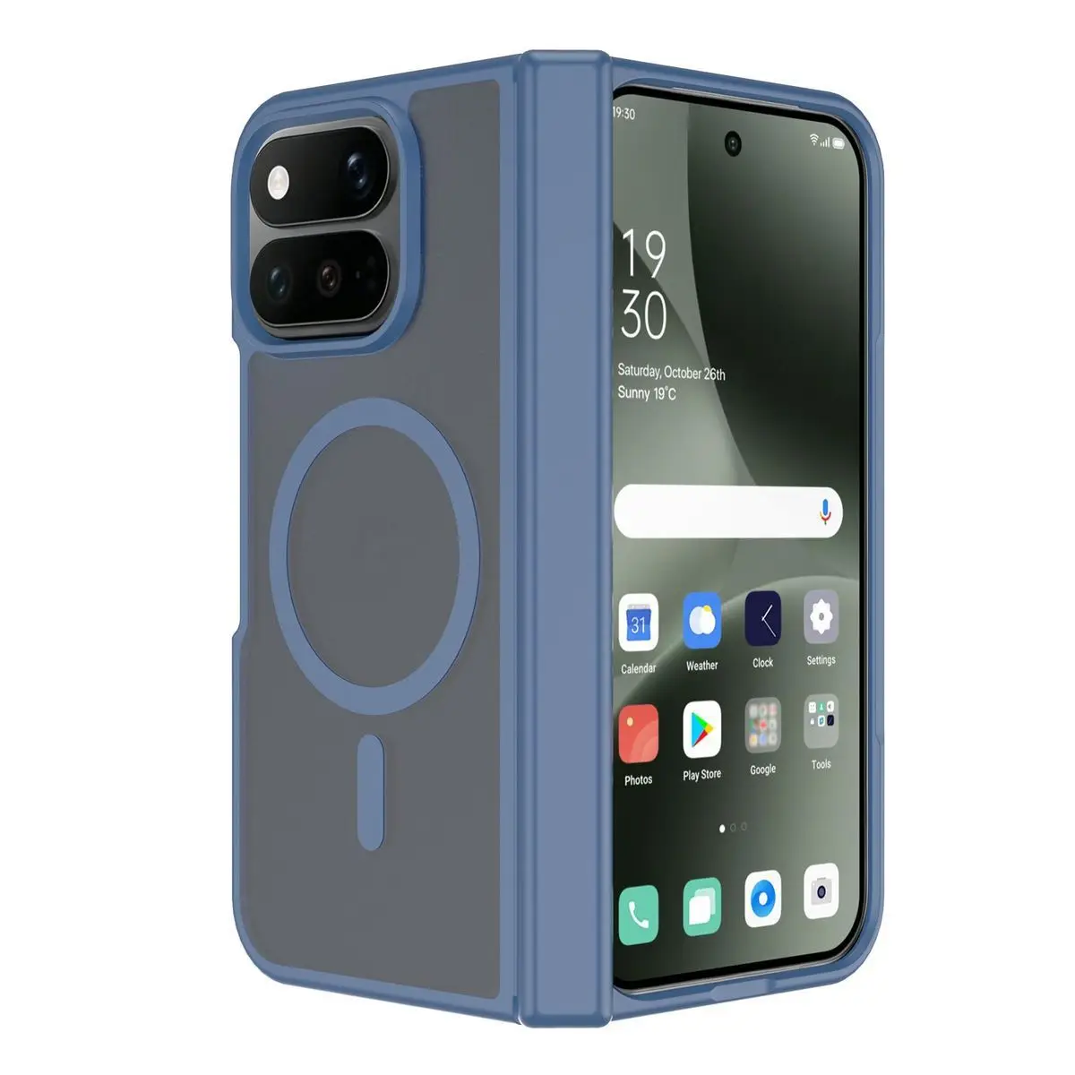 Matte Shockproof Magnetic Protective Phone Cover