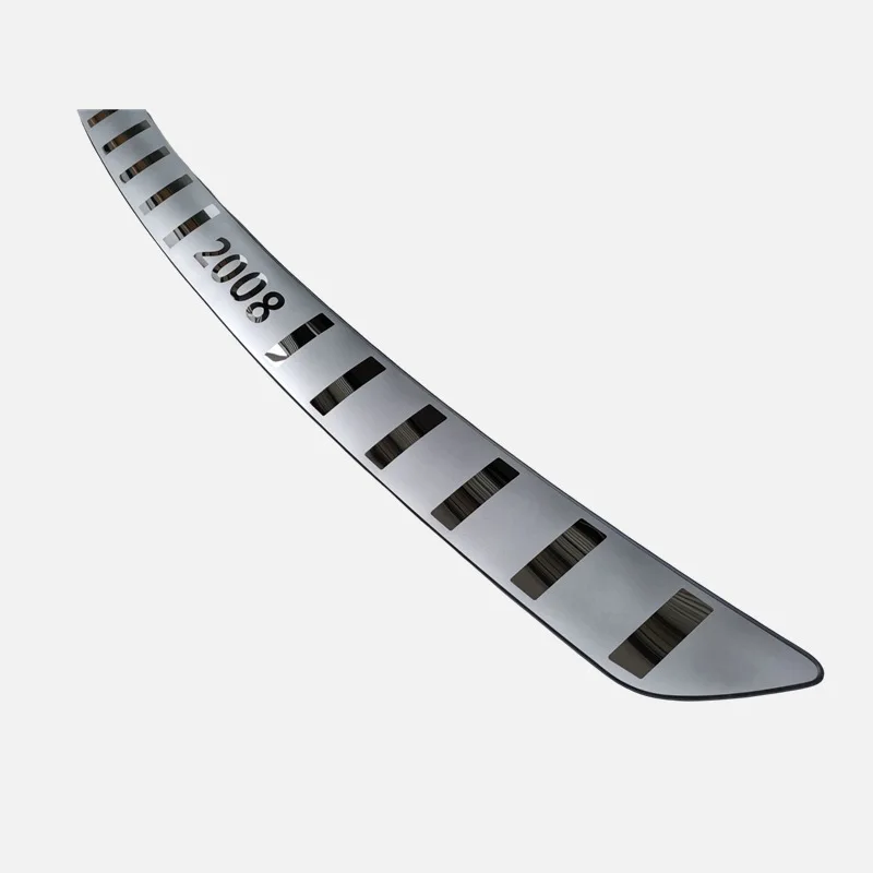 Rear Trunk Bumper Protector Rear Scuff Plate Door Sill for 2008 Peugeot 2014 2015 Car Accessories car accessories car bumper guards car rear corner protection plate