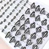 Wholesale 20pcs/lot Gothic Vintage Coffin Egyptian Mummy Ring Retro Cross Metal Punk Rings 1