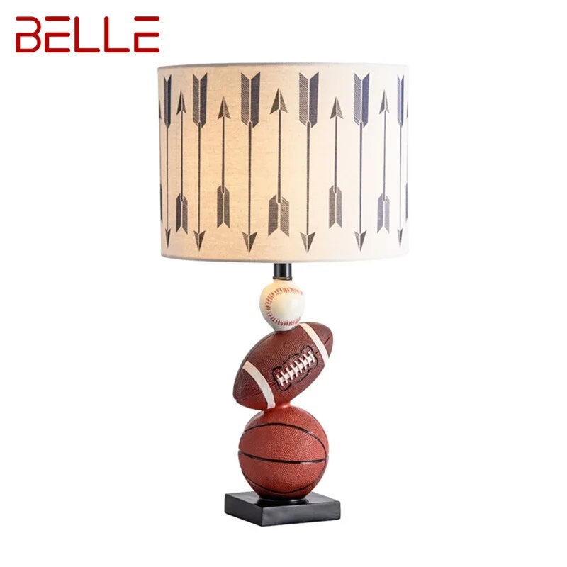 

BELLE Creative Cartoon Table Desk Lamp Contemporary Resin LED Light for Home Children Bed Room Decoration