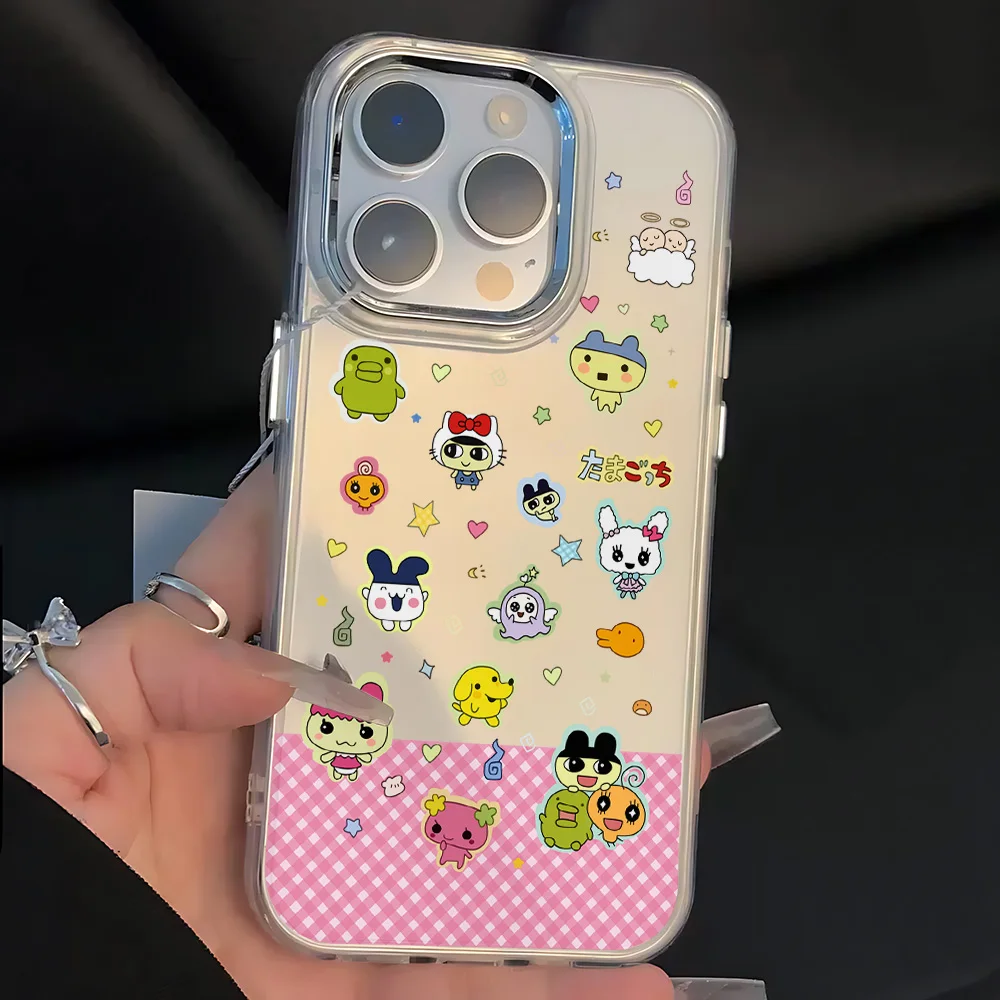 Cute Cartoon Role Tamagotchi Dog Transparent Soft Silicone Phone Case