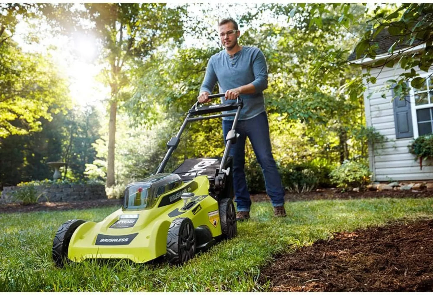 Cordless 20" 40V Lawn Mower 6