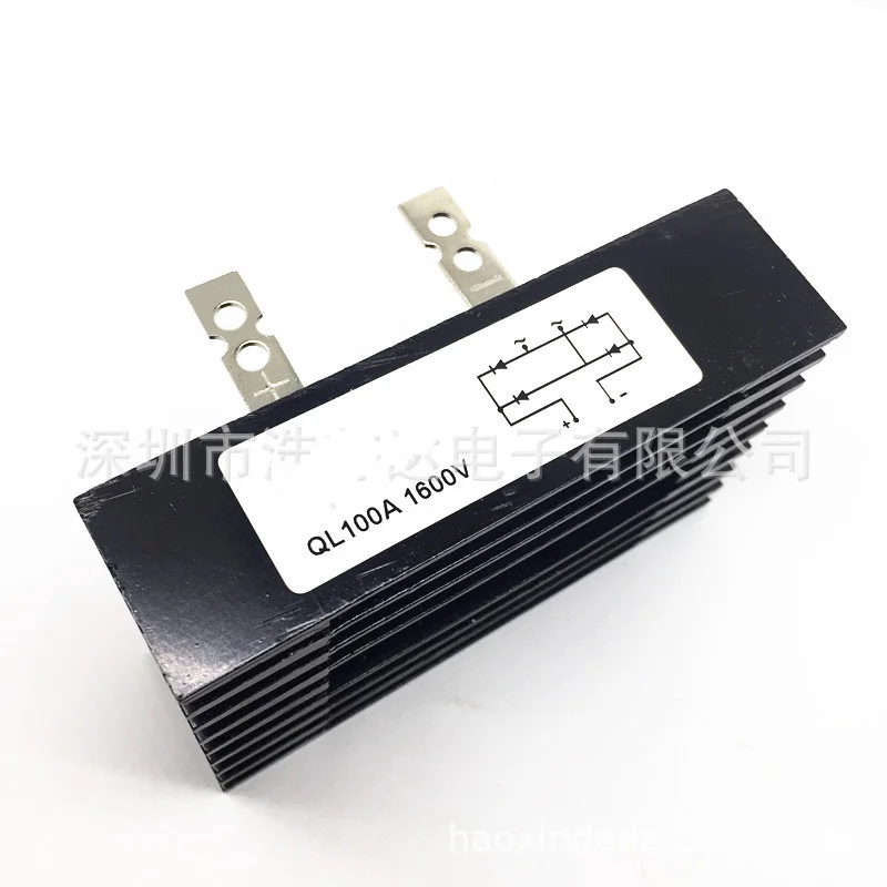 Single-Phase Rectifier Bridge Ql100A 1600v QL100-12 QL100A1000V Module 100A High Power