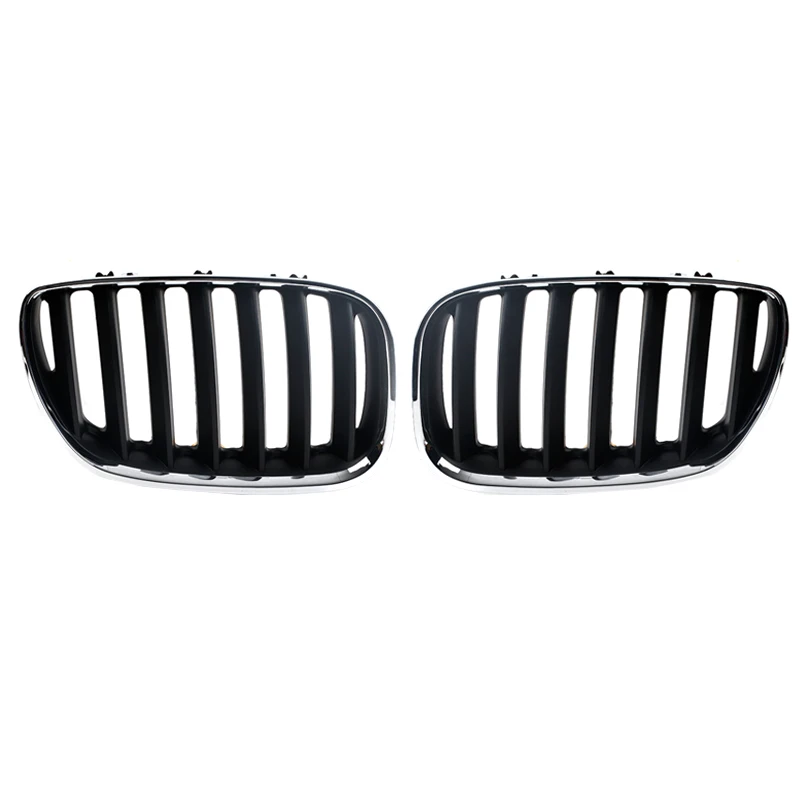 Front Hood Chrome Black Bumper Grille Grill For BMW X5 E53 2000 2001 2002  2003 2004 2005 2006 51137113733 51137113734 - AliExpress