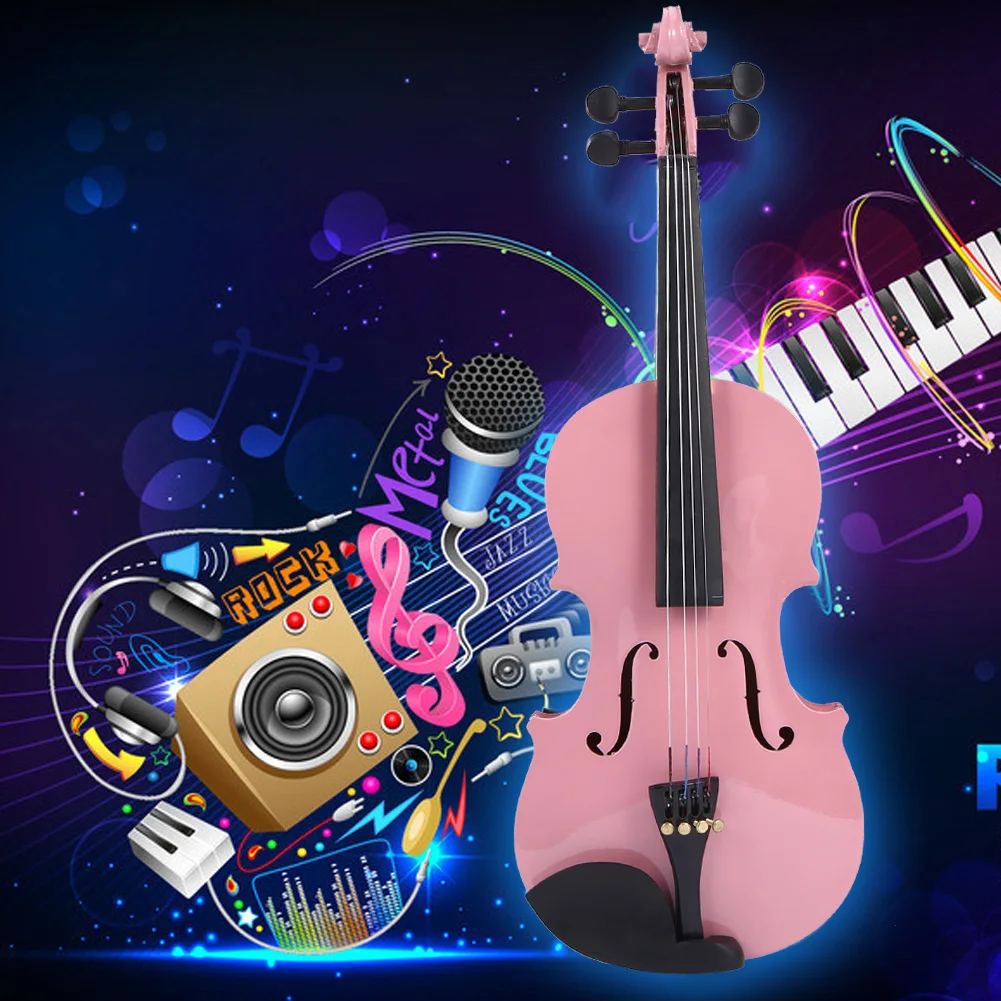 Beginner Handmade Acoustic Violin Kit Solid Xylophone High-End Accessories Beautiful Appearance