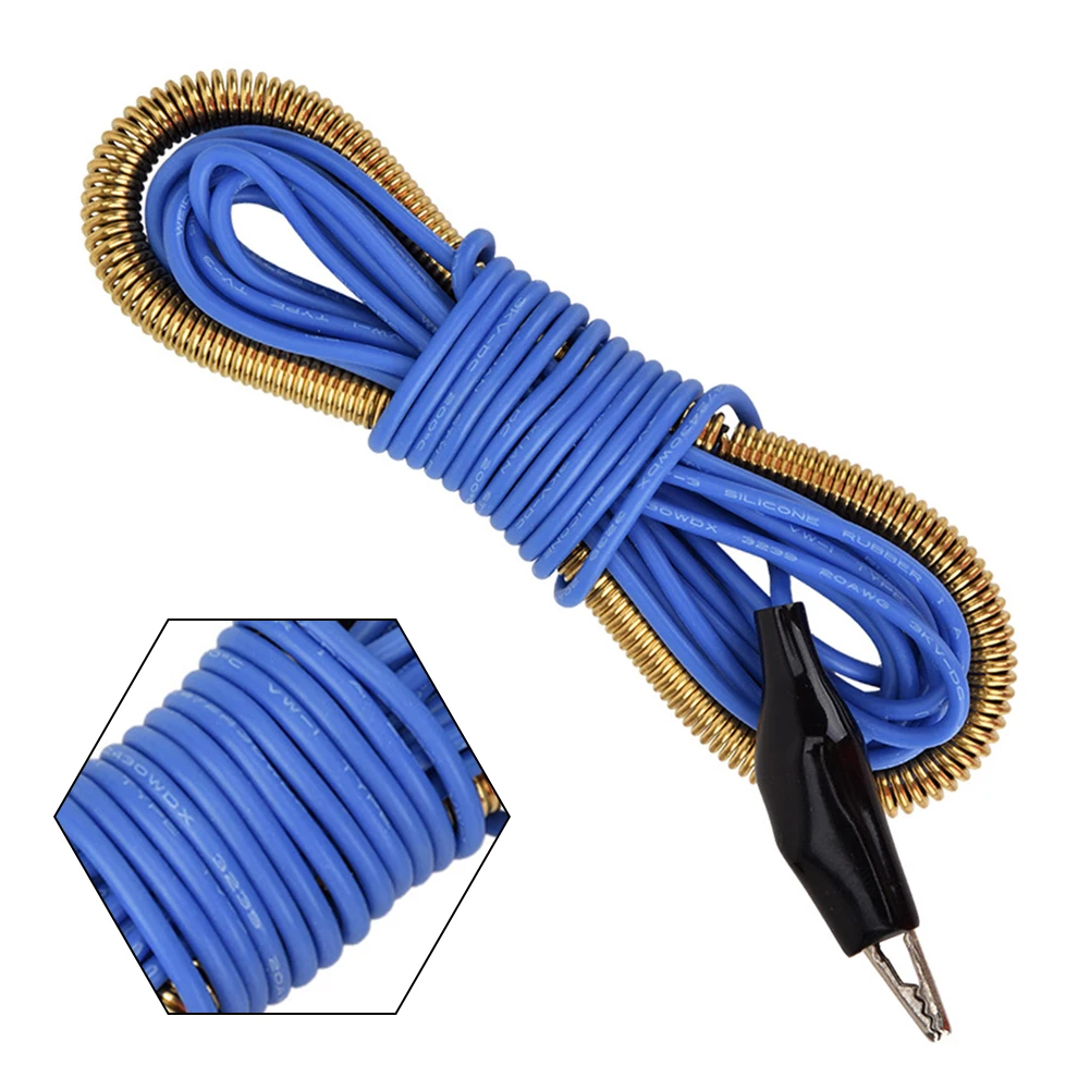 Compact FM/Shortwave Radio Signal Enhancement Antenna with Copper Core and External Clamp