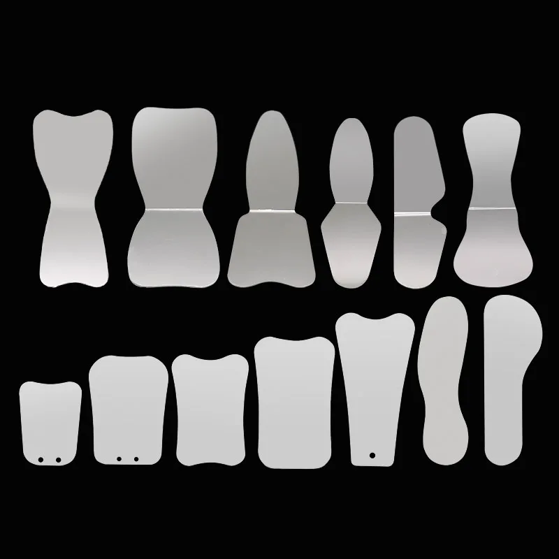 Espejos dentales de acero inoxidable para fotografía, Reflector IntraOral de ortodoncia, Autoclavable