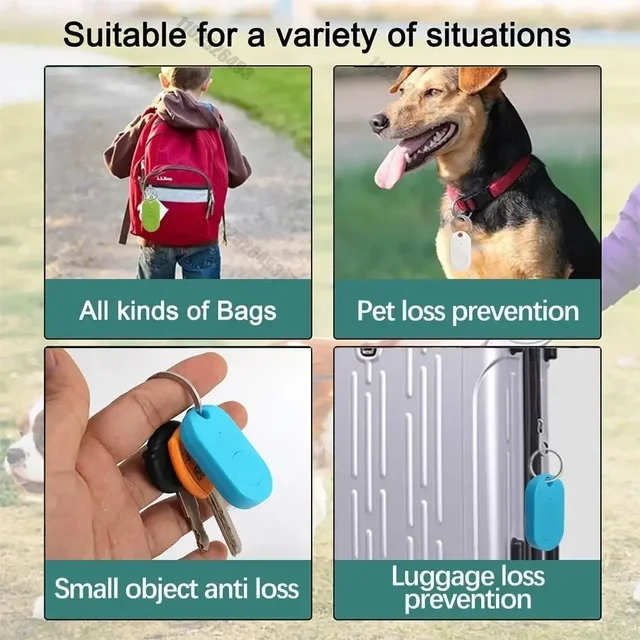 Drop Protector Smart Bluetooth Drop Protector Two-way Key Chain Mobile Phone Drop Protector Pet Bluetooth Drop Protector 4
