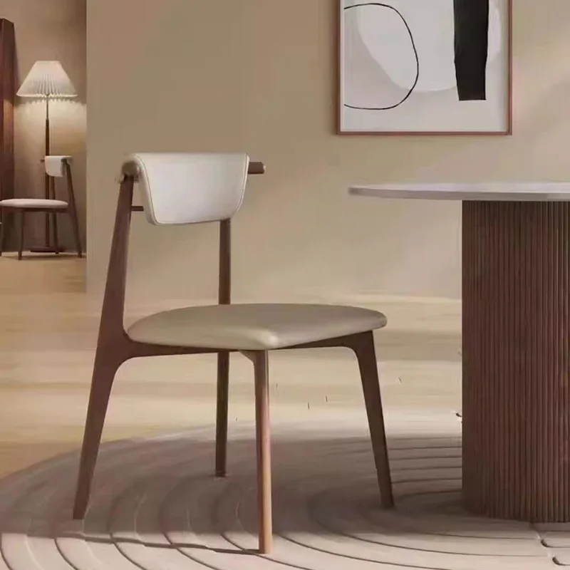 

Artist Wooden Dining Chairs Party Designer Ergonomic Balcony Chairs Lounge Comfortable Muebles Home Furniture WJ30XP