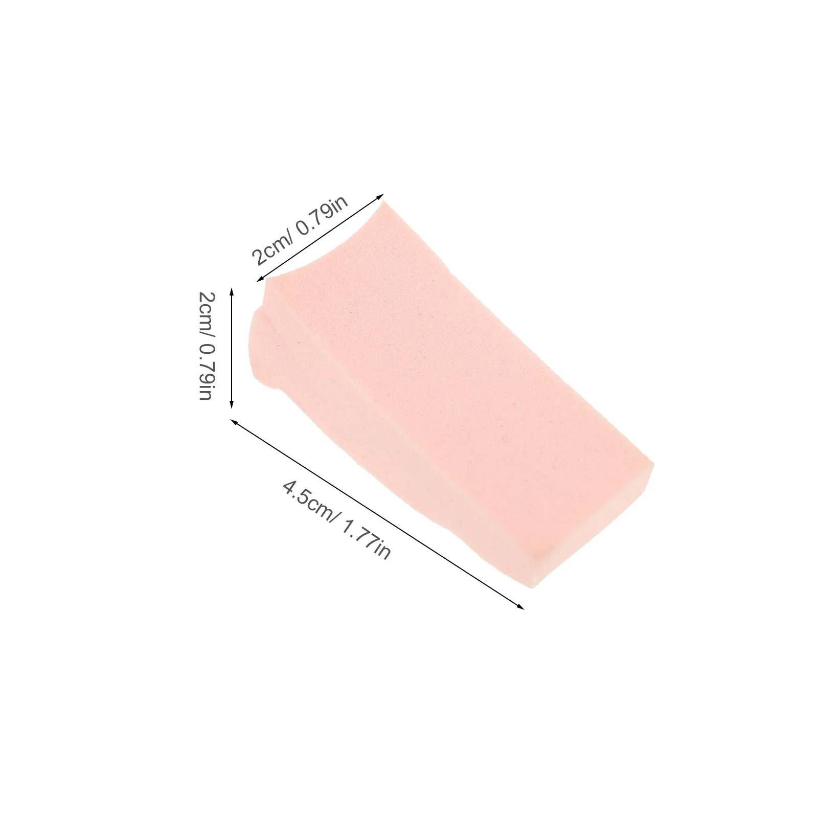 8Pcs 그라디언트 네일 아트 스폰지 DIY 네일 그라디언트 디자인 메이크업 애플리케이터 매니큐어를위한 부드러운 탄성 매니큐어 스폰지