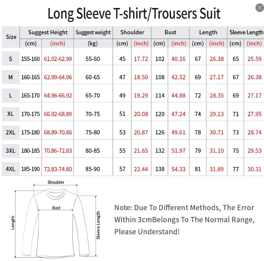 Herren-Langarm-T-Shirt mit horizontalem Streifendruck, atmungsaktiv und angenehm, tägliches Top-Sweatshirt, lässiges T-Shirt, Harajuku – Detail 3