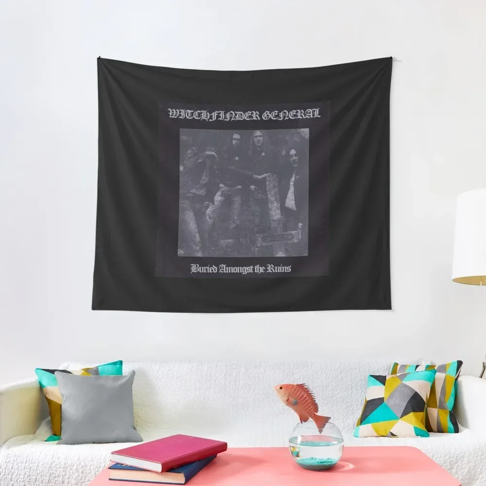 

Witchfinder General - Buried Amongst the Ruins album 2007 Tapestry Art Mural Decorative Wall Murals Carpet On The Wall Tapestry