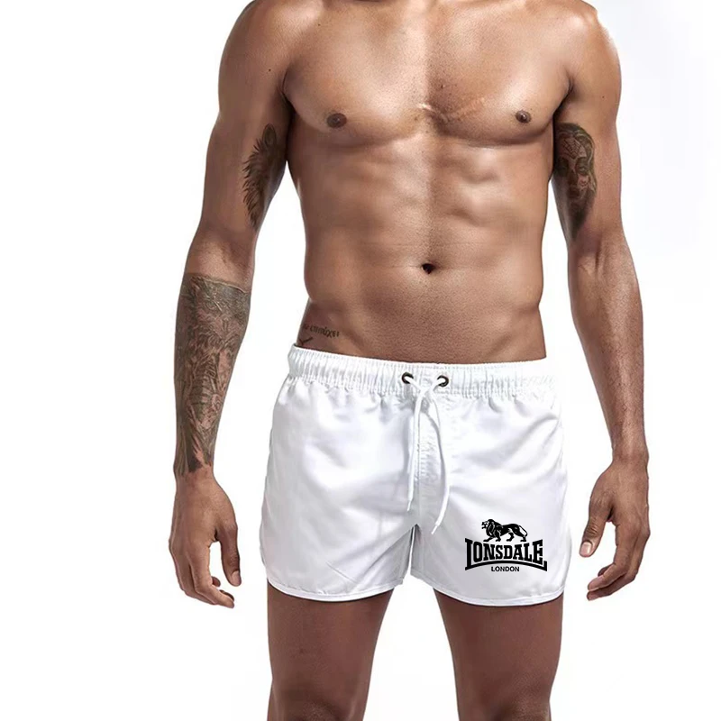 2024 Summer New Sports Fitness Shorts Men's Basketball Game Training Running Casual Loose Quick-Drying Five-Point Pants 3