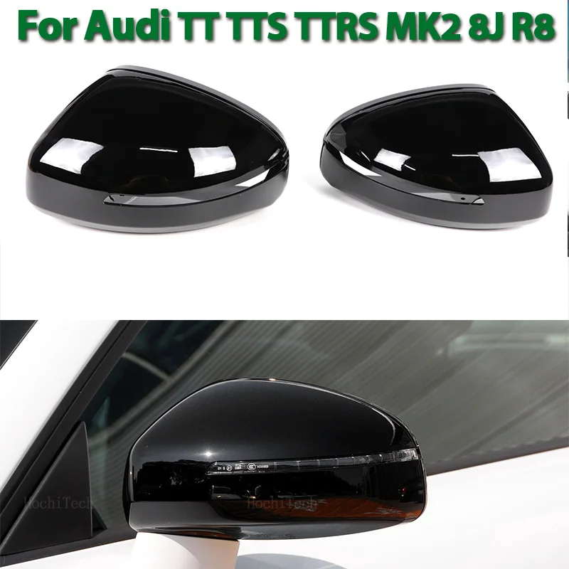 Copertura Dello Specchio Di Alta Qualità Copertura Dello Specchietto Retrovisore Laterale Dell'Auto Trim Per Audi Tt Tts Tt Rs 8J Mk2 07-14, R8 42 07-
