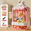 Dinosaur Claw Machine for Kids Electronic Catch Doll Game with Music Kids Vending Arcade Game Machine Birthday Gifts Toys 6