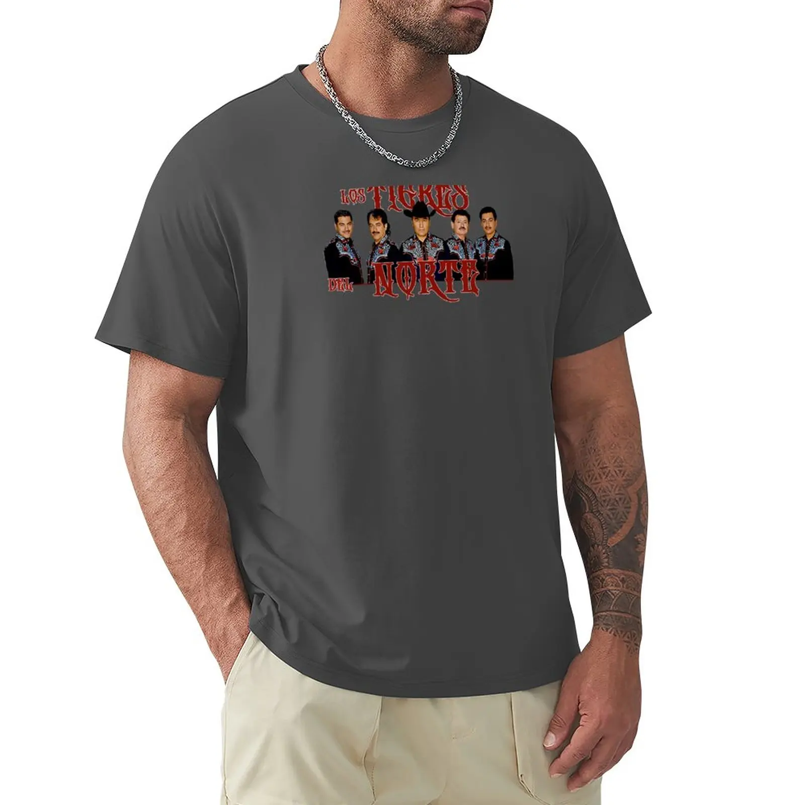 T-Shirt Los Tigres Del Nord T-Shirt Manica Corta Magliette Divertenti Magliette Divertenti Da Uomo