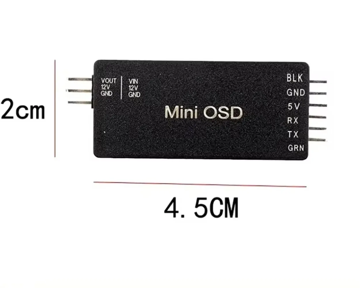 Mini OSD APM/Pixhawk Carte Superposition Télémétrie FPV Drone