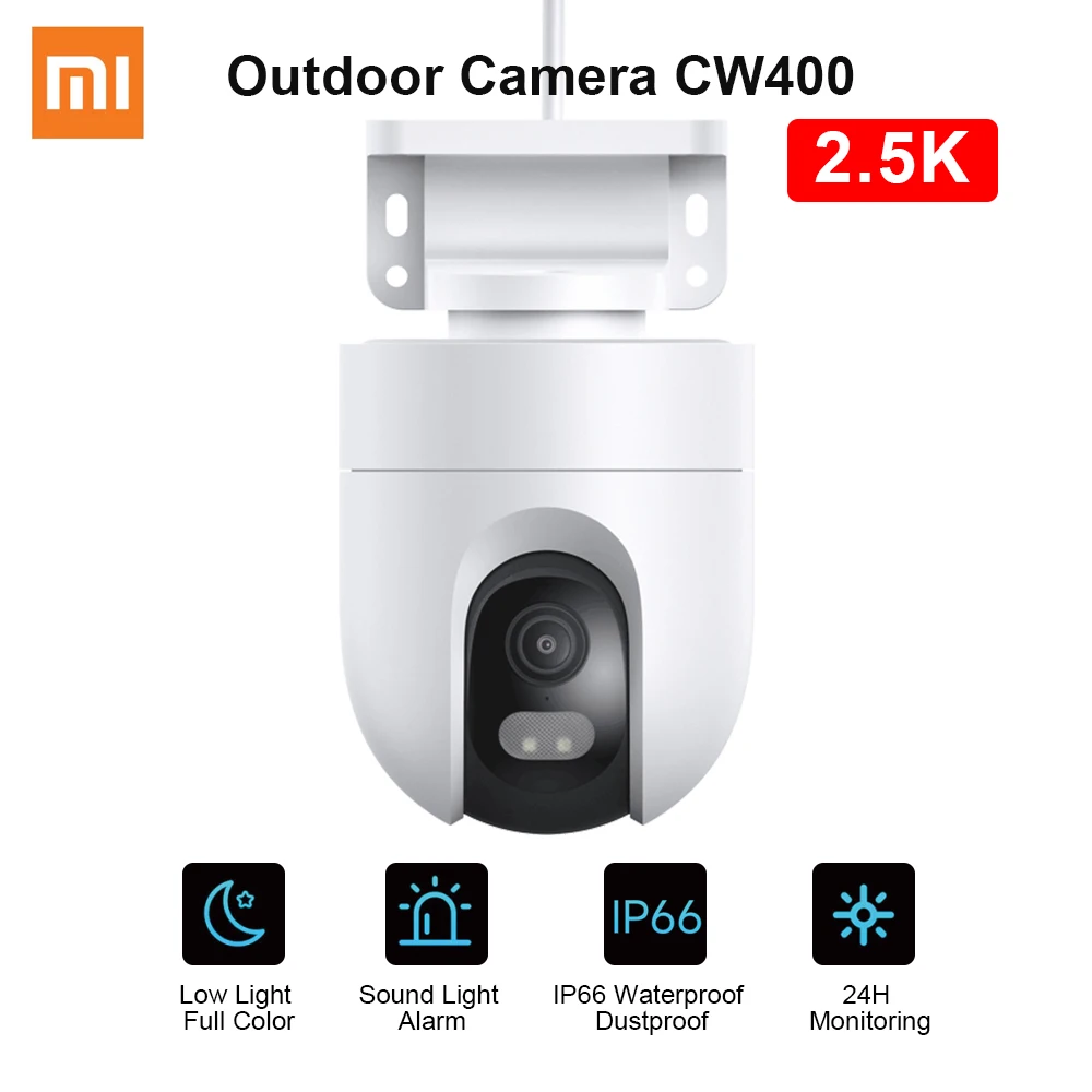 XiaomiOutdoorCameraCW40025KSmart360PTZWiFiCCTVVideo
