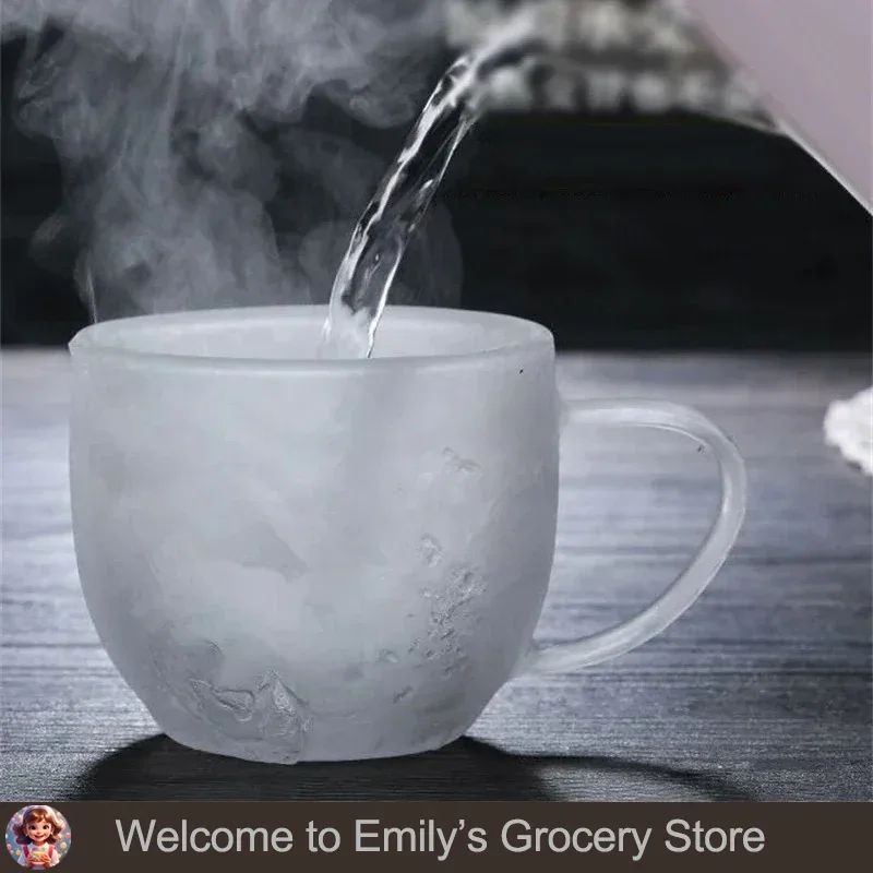 Heat-Resistant Double Wall Glass Coffee Mugs - أكو...