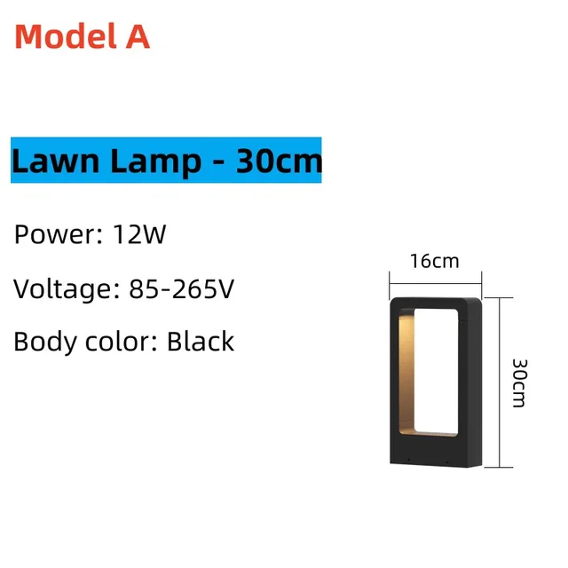 Model A-30cm 12W